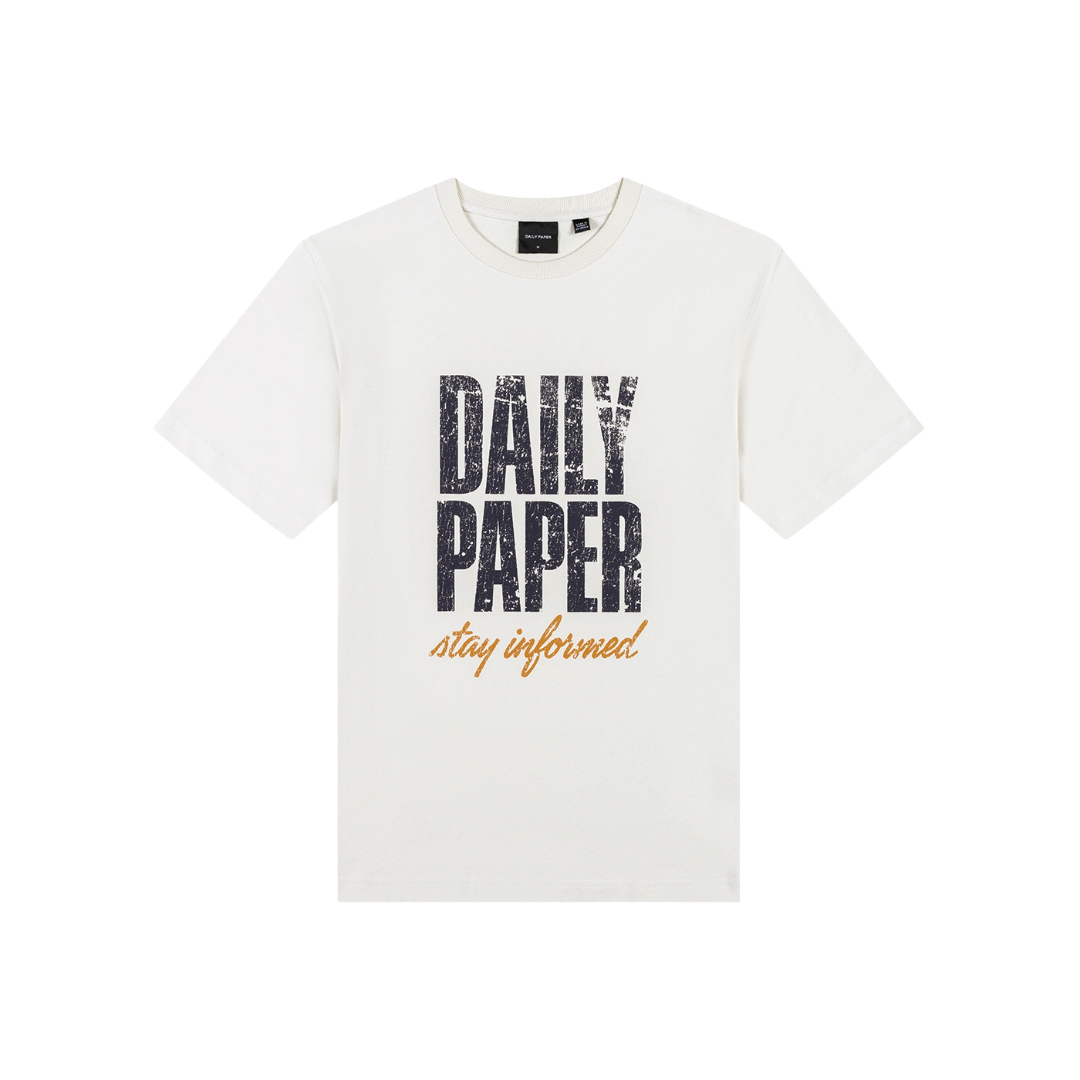 Light Gray Vintage Stay Informed T-Shirt