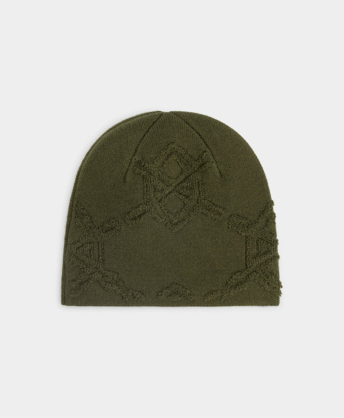 Sphagnum Textured Shield Skull Cap Beanie