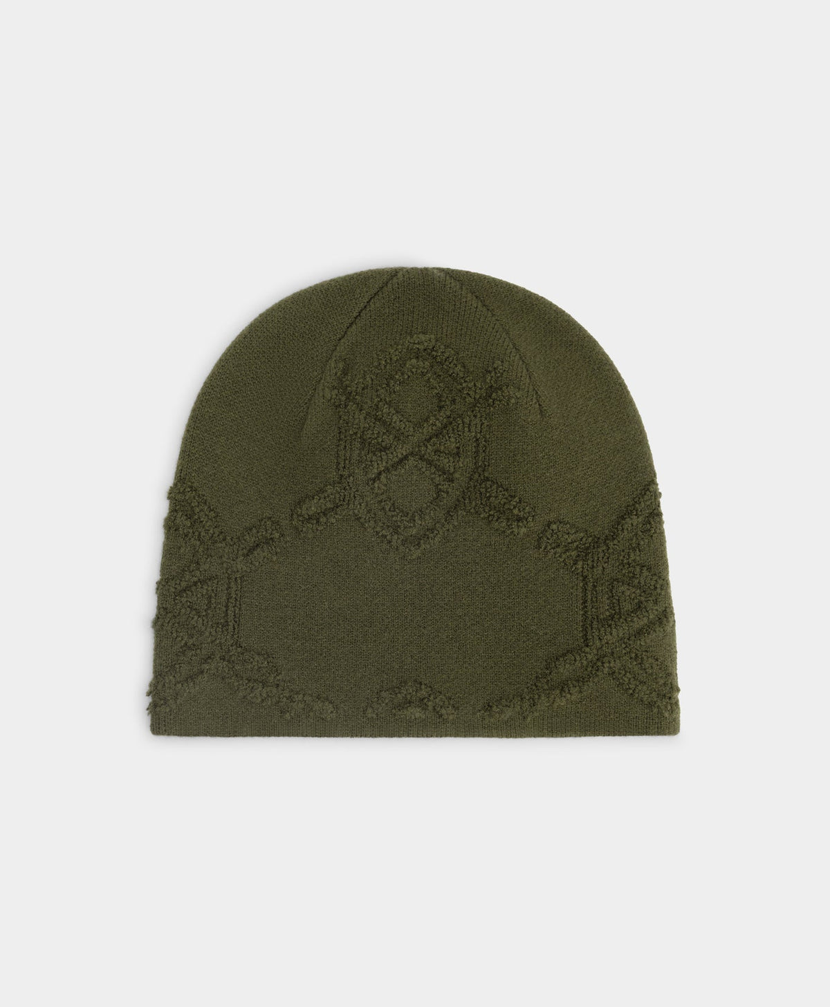 Sphagnum Textured Shield Skull Cap Beanie