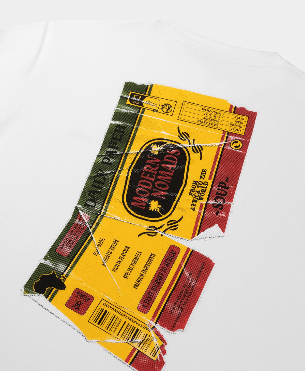 White Wrapper T-Shirt