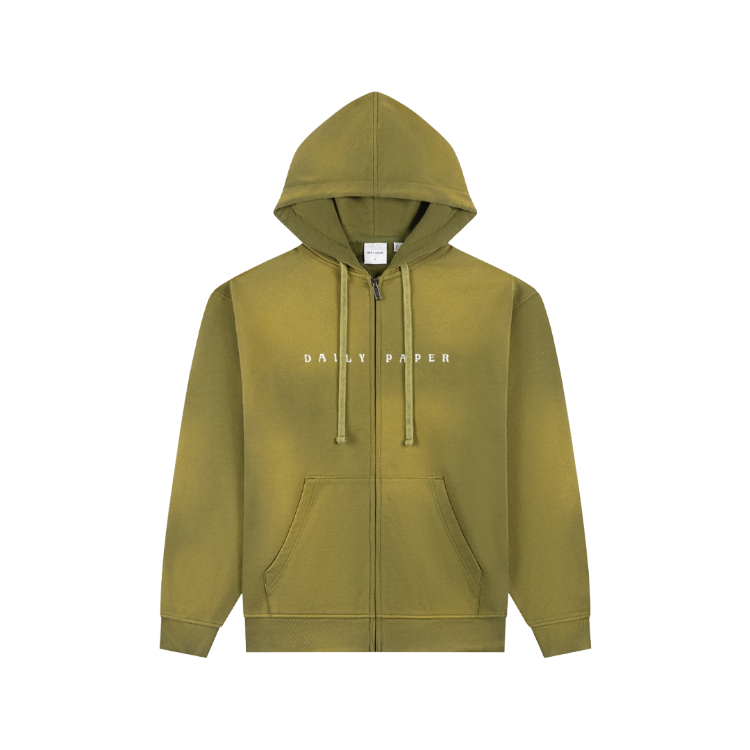 Sphagnum Washed Alias Dias Zip Hoodie