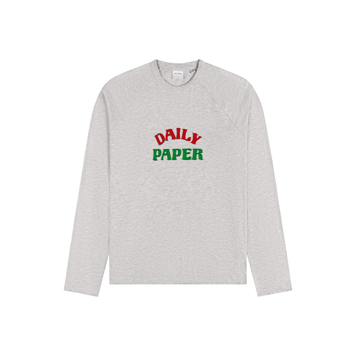 Heather Grey Foundation Contrast Raglan Longsleeve