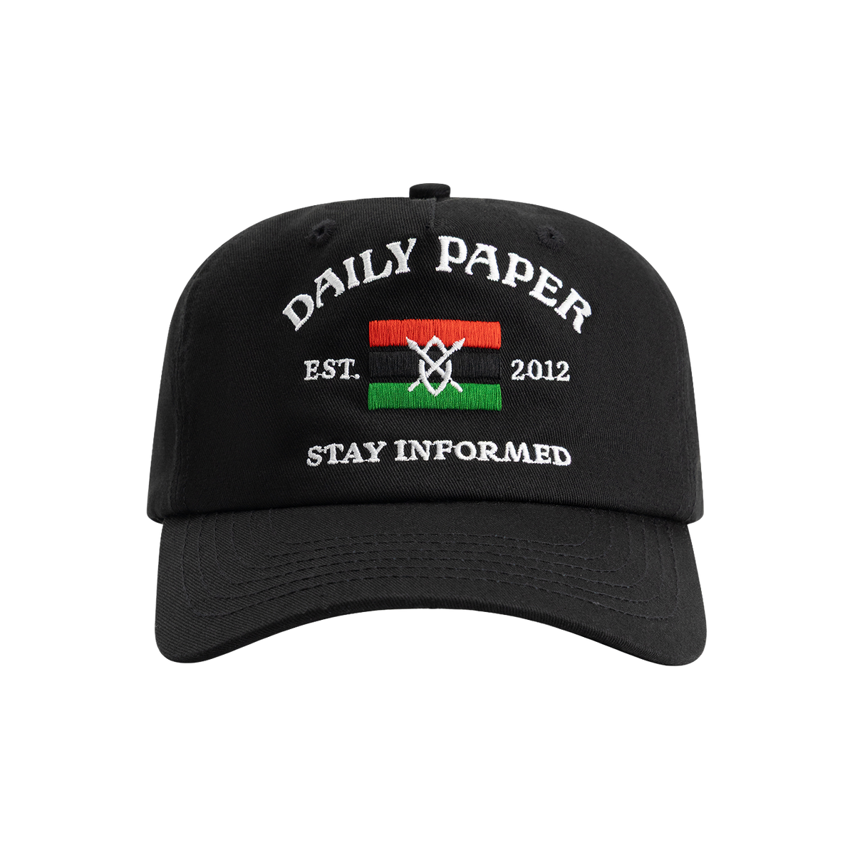 Black Stay Informed Cap