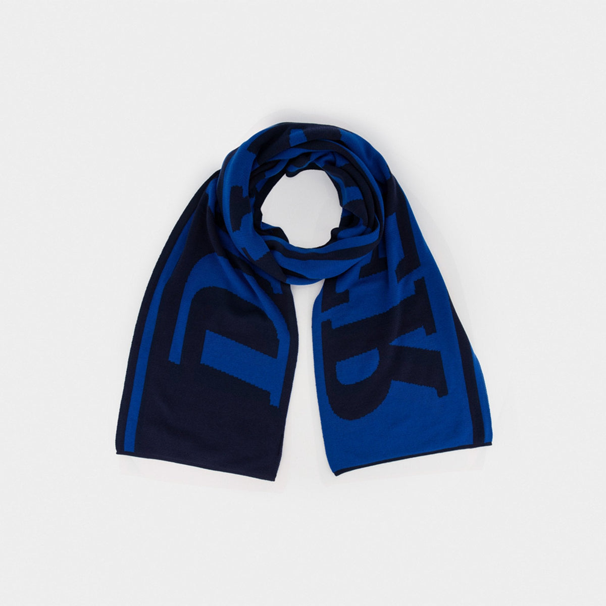 Navy Blue Merino Scarf